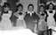 1 сентября 1989 года. Школа в верхнем городке. Слева направо: Лена Казанцева, Таня Седова, Вова Казанцев, Юля Воронцова, Ира Коновалова