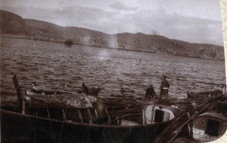 Остров Кильдин. Лодки в бухте, до 1940